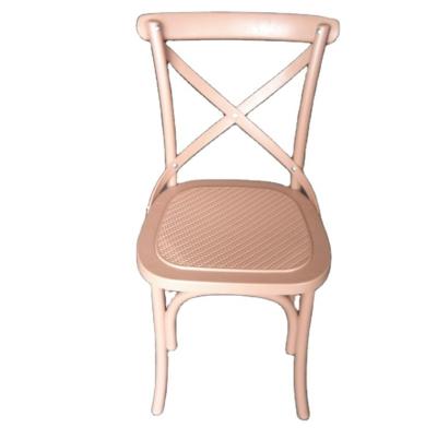 China Plastic Convertible Chairs Indoor Or Outdoor Restaurant Andand Dining Chairs Used Tor Weddings And Bulk Cross Back Chair for sale