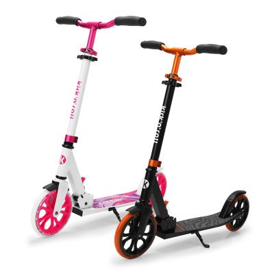 China Youth Kick Scooter Teen Scooter With Kickstand, Foldable Handlebar, 3 Tier Height Adjustable for sale