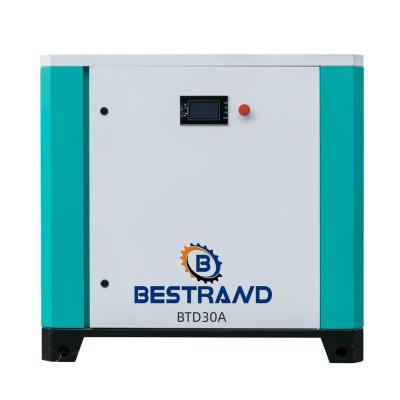 China BESTRAND Lubricated Oil-inject Screw Air Compressor BTD30A for sale