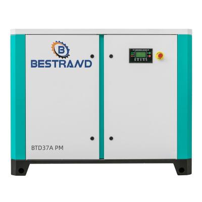 China BESTRAND Lubricated Oil-inject permanent magnet screw air compressor BTD37A PM. for sale