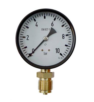 China Hydraulic Industries HVAC & Boiler Pressure Gauges for sale