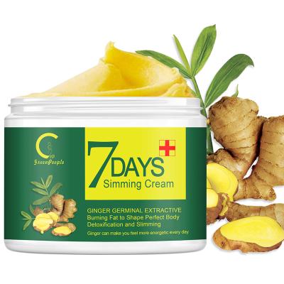 China 50ml Weight Loss Cream Accelerates Fat Burning Lotion Anti-cellulite Ginger Slimming Cream for sale