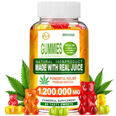 중국 Free Shipping Drop Ship 60pcs Minch Gummies Rich in Vitamins B/E Relieve Stress Anxiety Relief Help Sleep Gummies 판매용