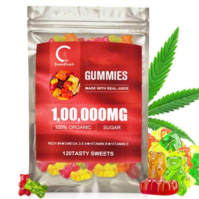 Chine Hot Sale Wholesale 60pcs 1000000Mg Relieve Stress Private Label Gummies Vitamin à vendre