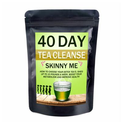 China Detox Tea 40 days Flat Tummy Tea Slimming Private Label 100% Organic Slim Weight Loss Tea for sale