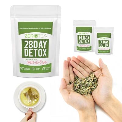 China 28 Days Weight Loss Teatox to Reduce Bloating and Constipation Natural Body Cleanse Detox Tea for sale