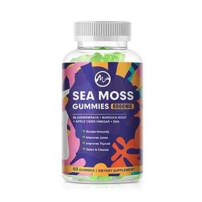 중국 Drop Shipping 30pcs Organic Sea Moss Gummies /seamoss Gummies Candies For Healthcare Supplement 판매용