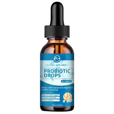 China Factory Custom Private Label 30ml Dietary Supplement Liquid Probiotic Drops for sale