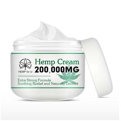 China Free Sample 30ml Hemp Cream for Skin Custom Private Label Natural Herbal Healing Muscle Pain Relief Hemp Cream for sale