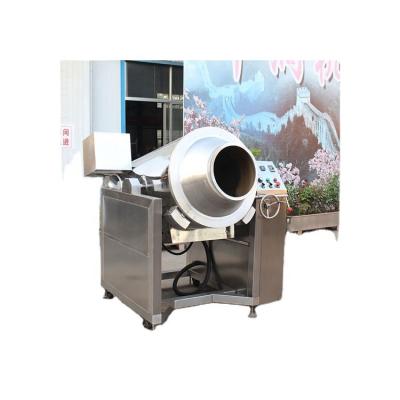 China Easy Operation Multifunctional Drum Cooking Kettle With Automatic Discharge Nuts Cooking Blender Machine for sale