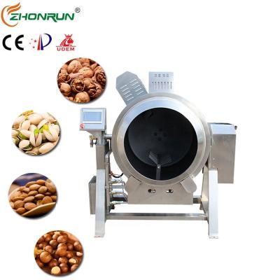 China Easy Operation Drum Roasted Corn Nuts Equipment Hazelnut Cashew Soybean Roasting Machine for sale