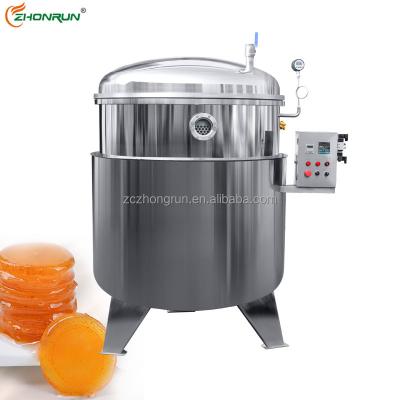 China Factory Supply Easy Operation High Efficiency Stainless Steel Vacuum Cooking Kettle Sugar Dipping Machine for sale