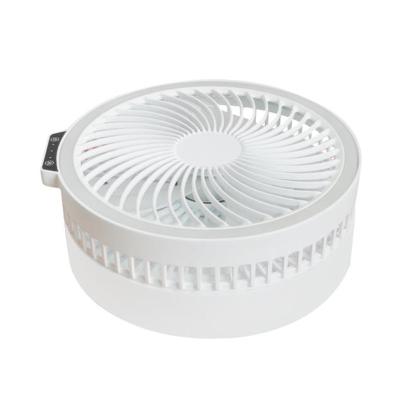 China Foldable portable fan with light decorative table fan table top fan battery charger table fan price for sale