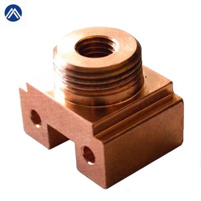 China Custom Automatic Brass Milling Service Custom Brass CNC Turned Blocks CNC Milling CNC Machining Parts for sale