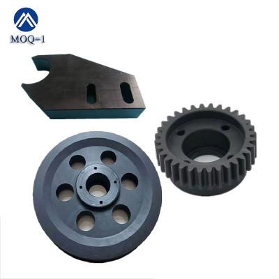 China ABS Plastic Auto Pom Service Cnc Machining Parts Gear Auto Machining Spinning Milling Black CNC Turning CNC Plastic Machining for sale