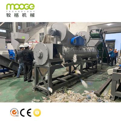 China PP-HDPE-PET-Flaschenetikettenentferner 5000 kg/h Waschmaschine zu verkaufen