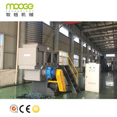 China PVC HDPE Heavy Duty Plastic Shredder Machine 400MM Plastic Recycling Shredder for sale