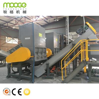 China Crusher Shredder Machine MT Series PET Bottles Washing Recycling Line for sale