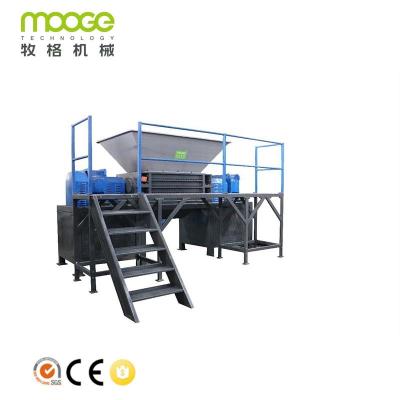 China High-Performance Double Shaft Shredder for Large Waste Tires and Heavy Materials for sale