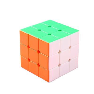 China Mini 2022 Hot Selling Plastic Magic Cube Stickerless Cube 5.7cm Height for sale