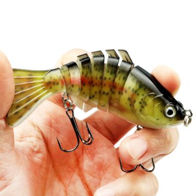 China 2020 Durable Bait Lure 6# Hooks Minnow Artificial Hard Fishing Lure 2022 for sale