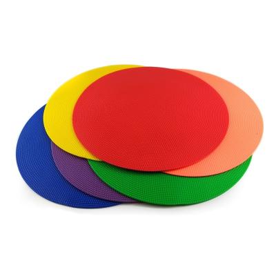 China Morden Non Slip and Non Toxic Circular Spot Markers with Environmental Protection T.P.R Material for School Sport Training for sale