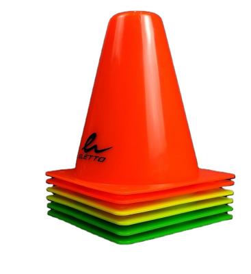 China Mark Best Selling Outdoor Soccer Plastic Agility Cones Traffic Cones Sports Flexible Training for sale