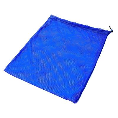 China Portable Morden Mesh Ball Bag Drawstring Pouch For Ball Storage for sale