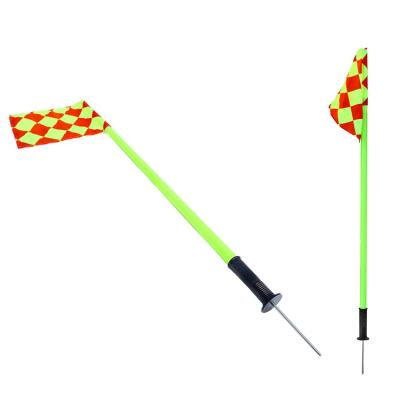 China High Quality Morden Agility Football Training Corner Plug-in Model Flags For Soccer Training With Spike Ground for sale