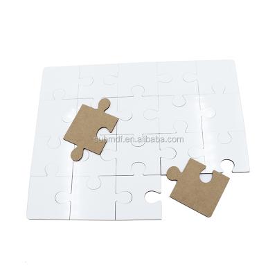 China Wholesale Education Game Stock Customize Low Cost Sublimation Puzzle 20Pcs Brain Teaser For Kid Toy for sale