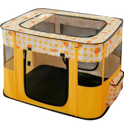 China Wholesale Cheap Price Breathable Folding Cat Rectangular Pet Cat Nest Delivery Room Isolation Room for sale