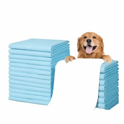 China Non Woven Fabric Wholesale Super Absorbent Mat Puppy Disposable Waterproof Polymer Quick Dry No Leak Dog Exercising Pee Pads for sale