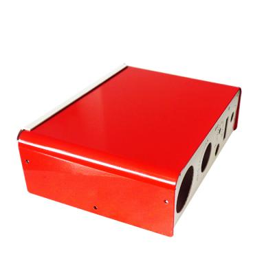 China Customized Size Electrical Switch Boxes With Anodizing And Powder Coating for sale