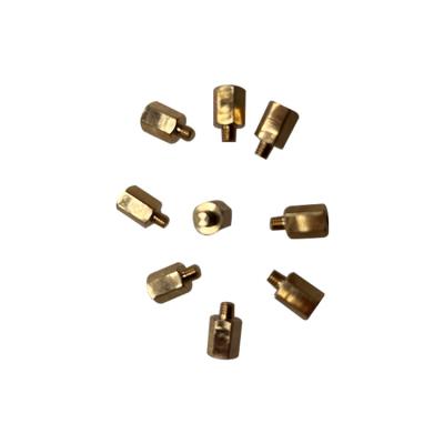 China Black Anodized CNC Turned Components OEM Copper Turned Parts For Optical Devices for sale