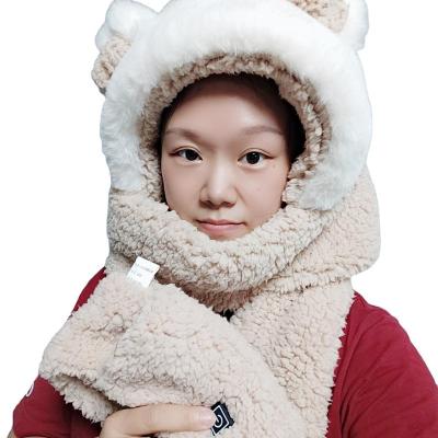 China Fashion Thick 5V USB Winter Long Hat Gloves Warm Custom Heating Scarf For Lady for sale