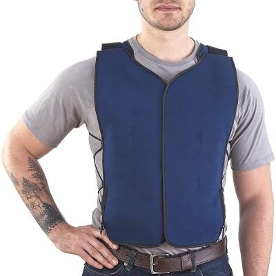 China Body protection summer use ice cooling vest for outdoor workers and sports can keep one cold day for sale