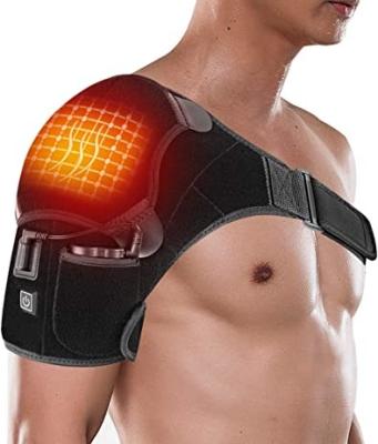 China Eco-friendly Shoulder Wrap 3 Heater Massager Settings Electric Heating Pad for sale