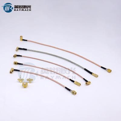 China Factory laser sensor rf cable for Raytools Precitec WSX Hans IL Friendess Mazak NTC fiber Lasermech SMA SMB TTW transformer copper wiring for sale