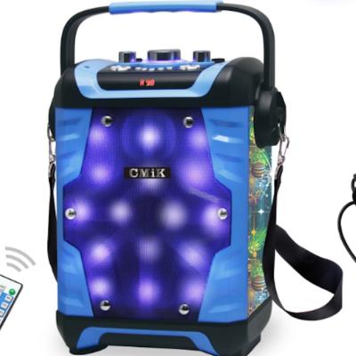 China With straps and hands CMiK MK-b23 OEM ODM newcomer fm usb/tf color light karaoke sound system quran subwoofers outdoor speaker for sale