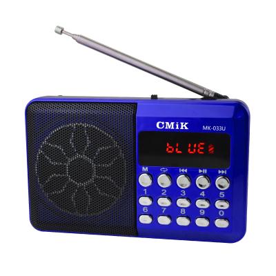 China radyo home radio music player china cmik mk-033u mini usb fm led screen home digital radio for sale