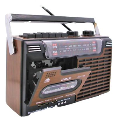 China Hot Selling OEM Retro Speaker cmik mk-138 Tape CD Player USB AM FM Switch Radio Cassette Recorder for sale