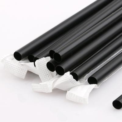 China Wholesale PP/PLA Straw Individual Boba Coffee Milktea Clean Plastic Straw for sale