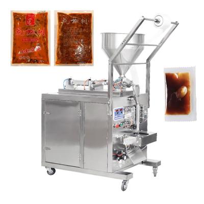 China Automatic Honey Liquid Bag Filling Packaging Machine Pasta Food Sticky Sauce Packaging Machine for sale