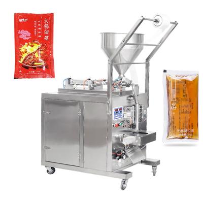 China Food Ketchup Packaging Machine Salad Chocolate Pepper Sauce Bag Paste Bag Filling Packaging Machine for sale