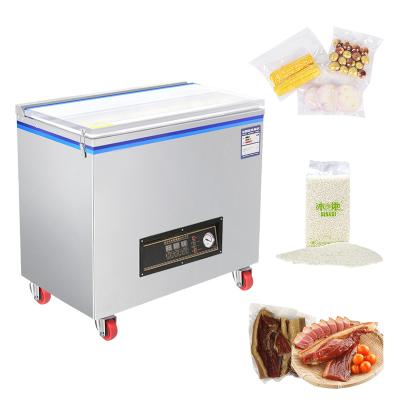 China Automatic Food Vacuum Packer Sealing Machine Single Chamber Vacuum Packing Machine For Commercial Food Vacuum Machine for sale