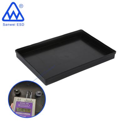 China ESD Corrugated Plastic Cardboard Box ESD Logistics Tray / Conductive Logistic Pallet Conductive Pallet Tray for sale