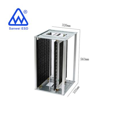 China Antistatic Esd Protection 3w-9805301B1-9 PCB Magazine Position Rack (Size: 355*320*563 Temperature: 100) for sale