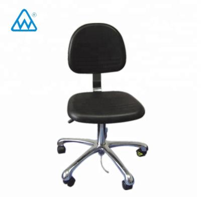 China Contemporary promotional esd lab stools / used antistatic leather cleanroom chair for sale