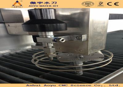 China Granite Water Jet Cutting Machine / CNC Water Jet Cutter with Gantry Beam for sale