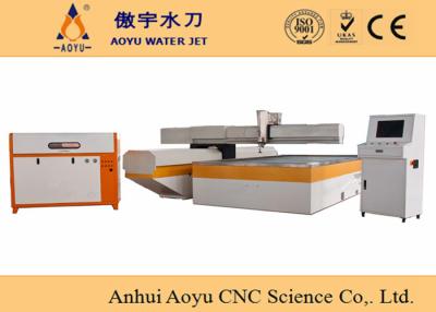 China 304 Stainless Steel CNC Water Jet Metal Cutting Machine / Glass Cutting 2m * 1m for sale